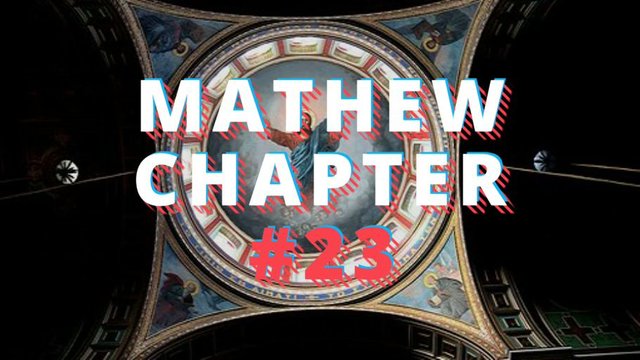 reliquary Matthew Chapter 23